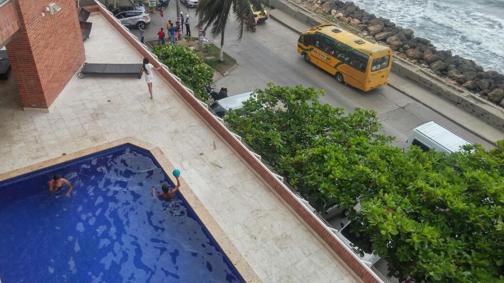 דירות Apto En Cartagena Ed Puerto Azul Vista Al Mar מראה חיצוני תמונה
