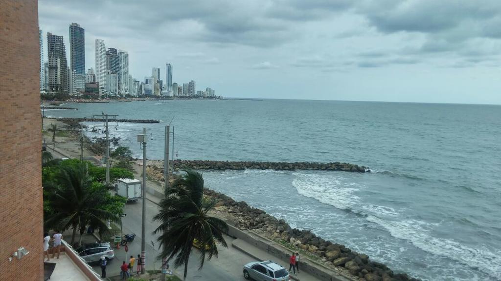 דירות Apto En Cartagena Ed Puerto Azul Vista Al Mar מראה חיצוני תמונה